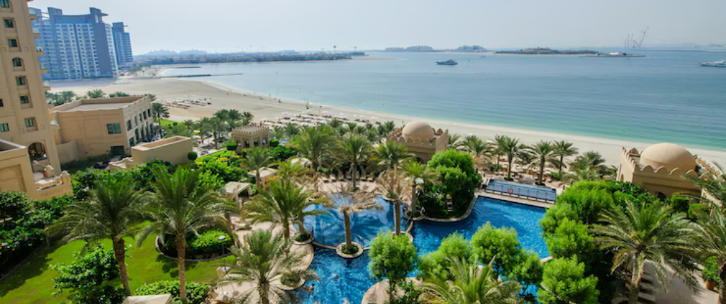 Palm Jumeirah Island in Dubai