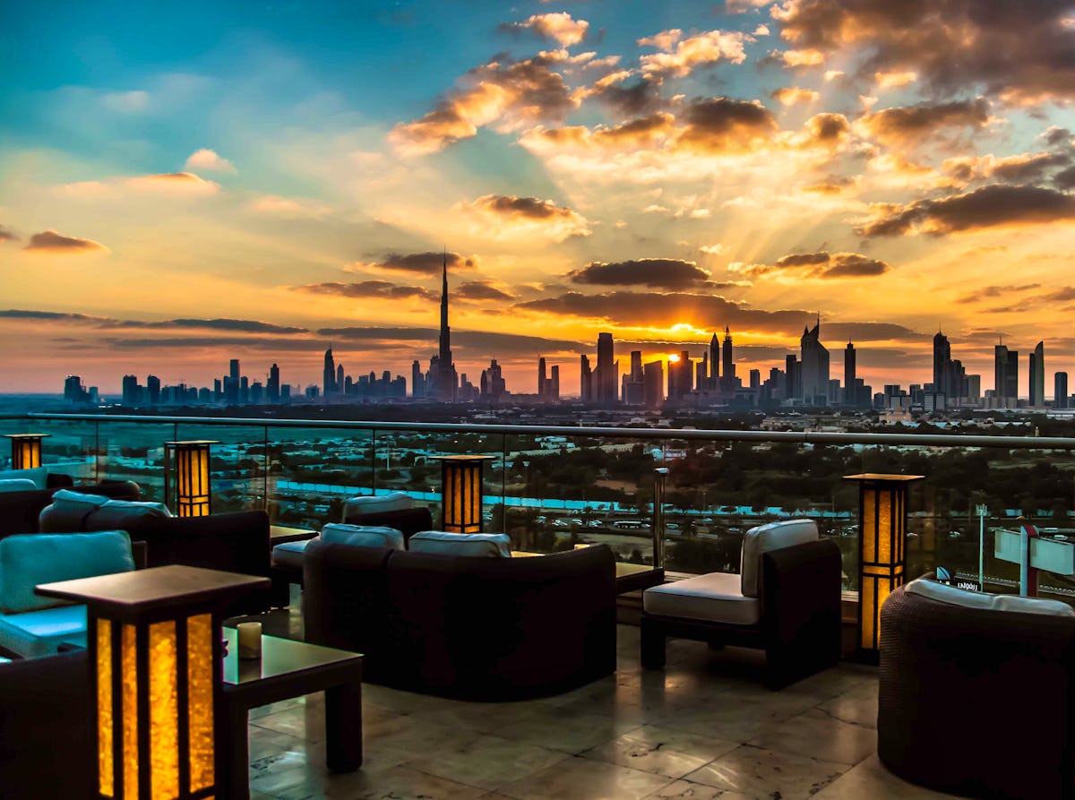 Rooftop bars in Dubai