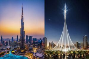 Dubai Creek Tower vs Burj Khalifa